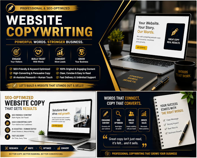 write high converting website copy with ai