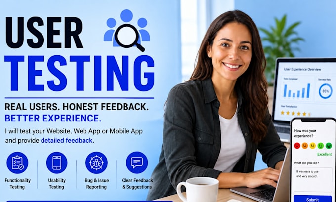 user test beta test manual test saas website app game and provide feedback