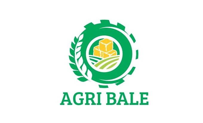 design monogram agriculture theme logo