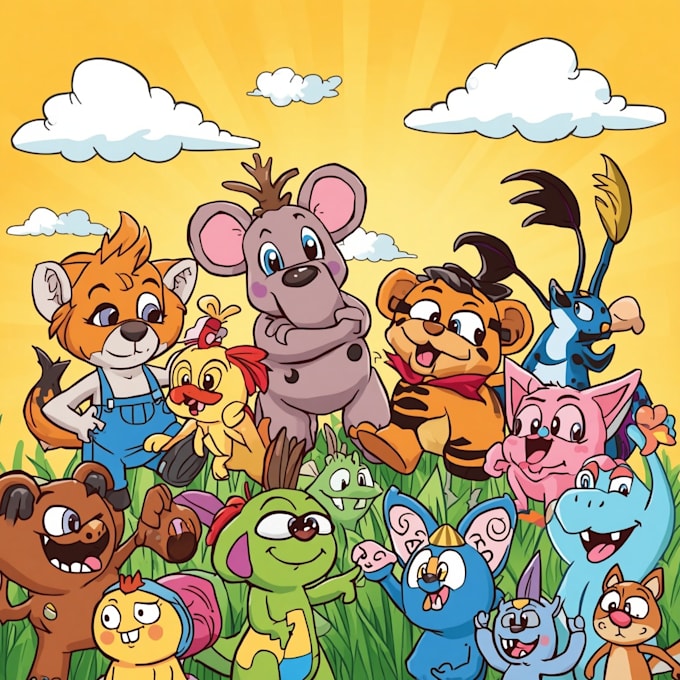 draw a cartoon for you