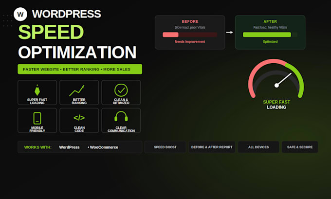 fix your wordpress speed and performance issues