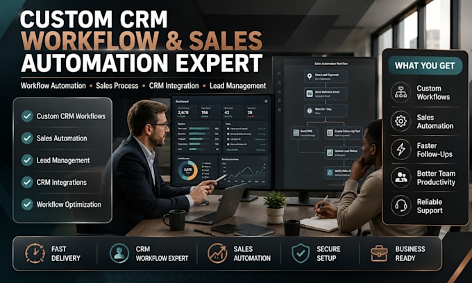 build custom workflows and automate your sales process
