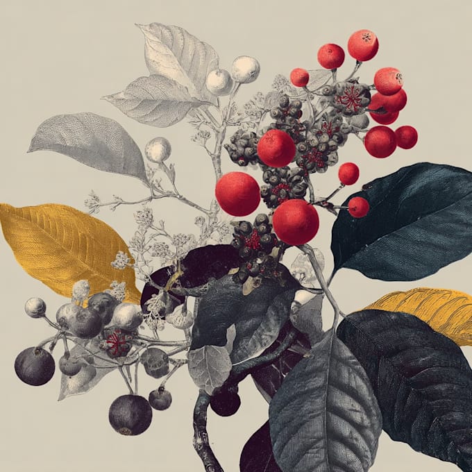 do a botanical illustration