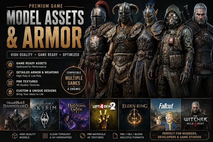 bannerlord, skyrim mod, bg3, l4d2, elden ring, fallout, witcher 3 mod starfield