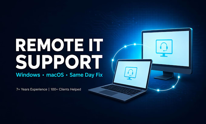 fix your pc and mac issues fast with remote it support
