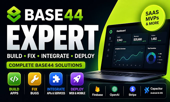 base44 expert base44 app base44 integration deployment firebase capacitor ios