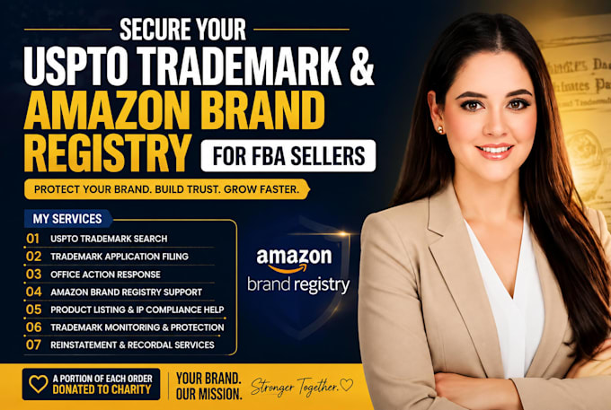 file uspto trademark for amazon brand registry