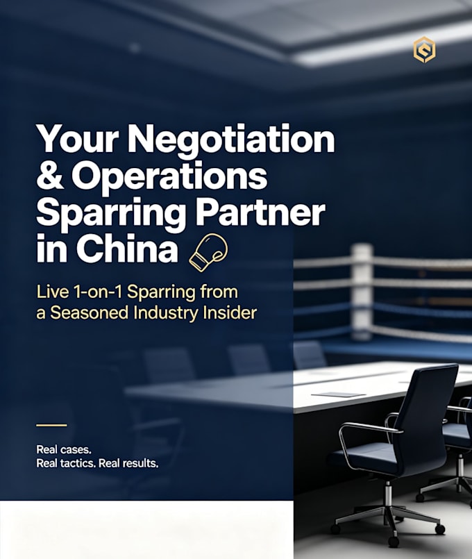 your negotiation and operations sparring partner in china