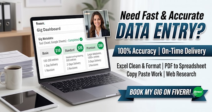 make data entry lists for clients