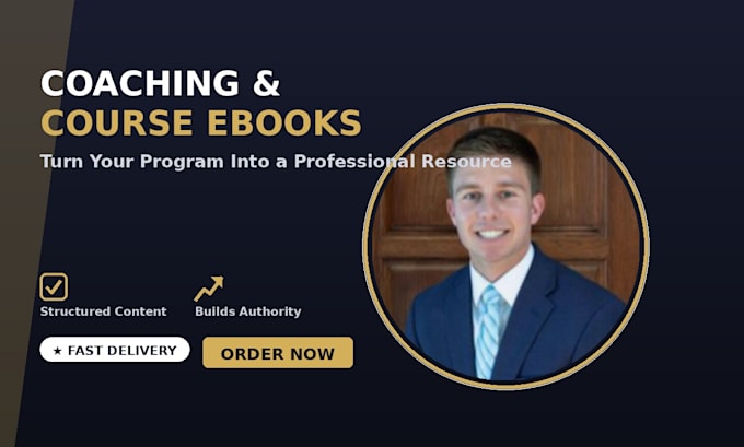 ghostwrite a coaching ebook or course workbook