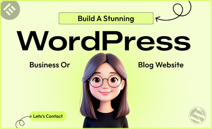 create a wordpress blog website or business website