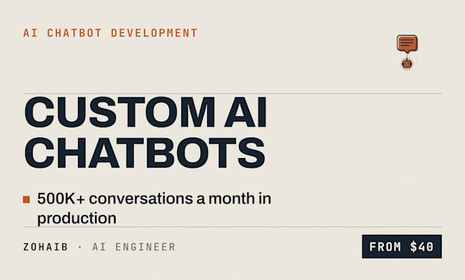 build a custom ai chatbot for your business