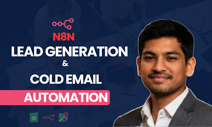 automate google maps lead generation and cold email with n8n