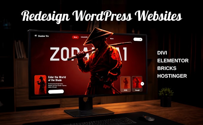 clone revamp refresh wordpress site elementor pro hostinger website redesign