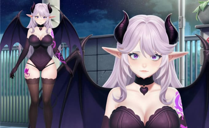 do custom vtuber model live2d vtuber rigging vbridger anime style vtube studio