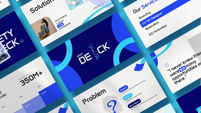 redesign powerpoint keynote canva presentation slides design investor pitch deck