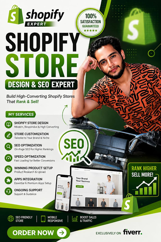 we design and redesign shopify stores, landing pages, and dropshipping sites