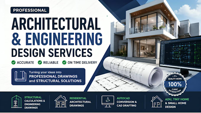 create professional residential architectural drawings and floor plans