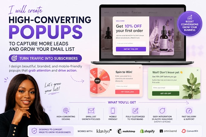 create a high converting email popup for your website