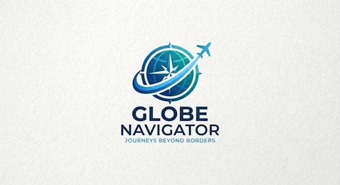 design a professional travel logo for your brand