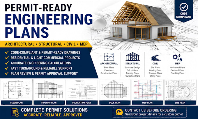 civil and structural engineer for plans calculations and structural design