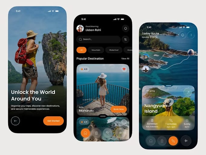 develop city tour app, tourism app, travel app