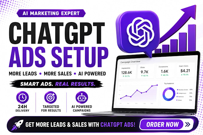 setup chatgpt ads for your business to generate more leads