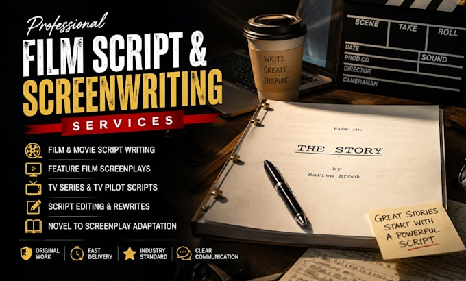 write movie script, screenplay screenwriting, movie script writing, scriptwriter