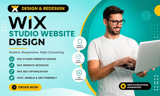 fix wix studio website,  wix design, and mobile friendly wix studio website