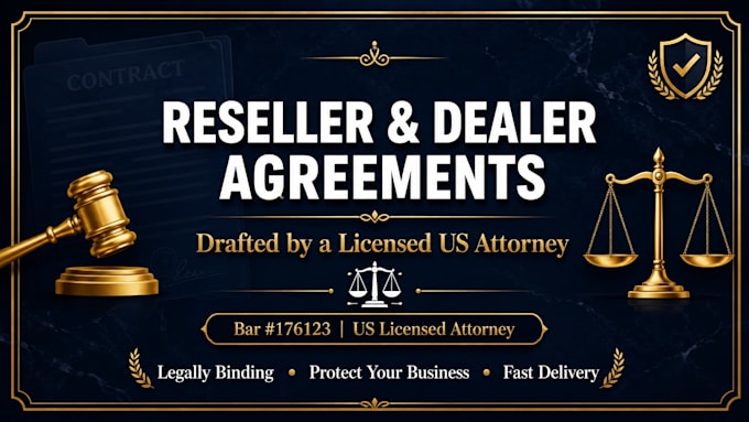 write professional dealer and distributor reseller agree