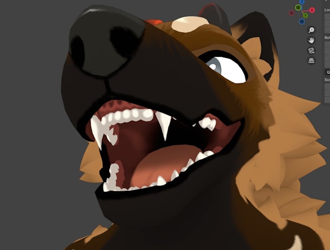 create custom furry vrchat avatar