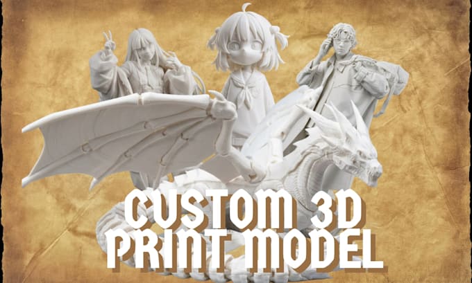 create and sculpt 3d print ready models, characters, and toys