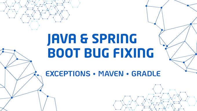 debug and fix java and spring boot code