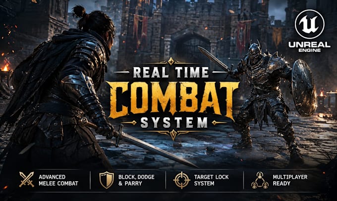 create a custom combat system for your unreal engine game