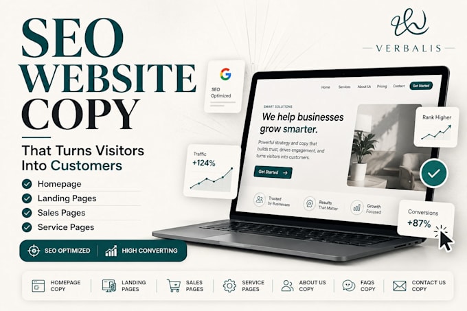 write SEO website copy that turns visitors into customers