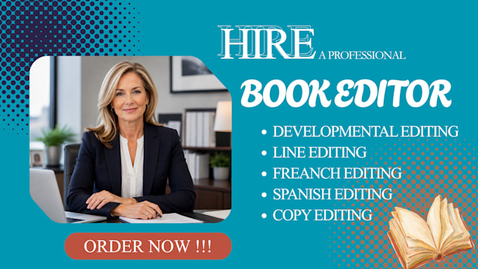 do developmental editing and manuscript review