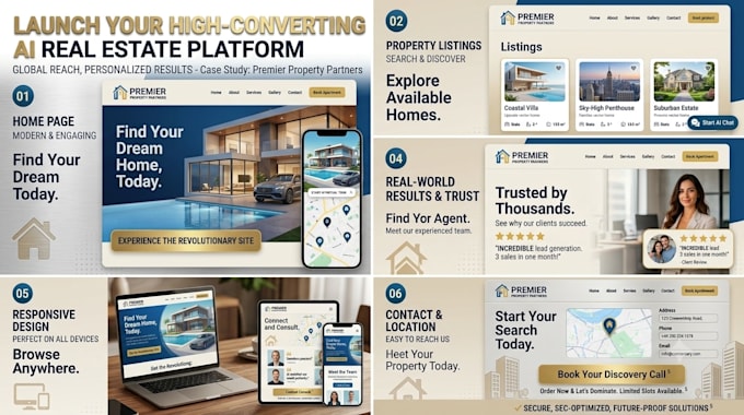 create custom property websites