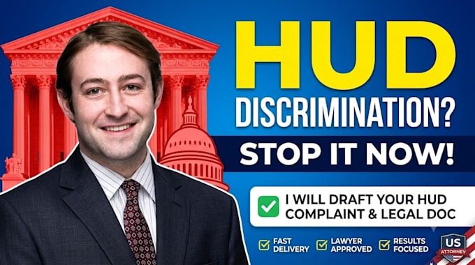 draft a hud housing discrimination complaint and legal document