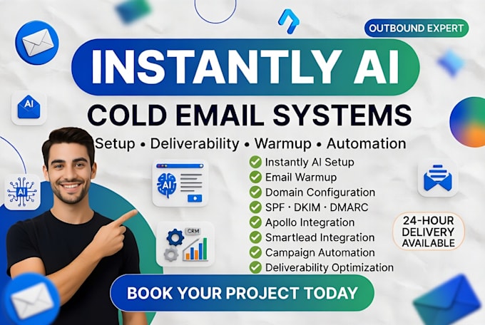 setup instantly ai with email warmup and campaigns