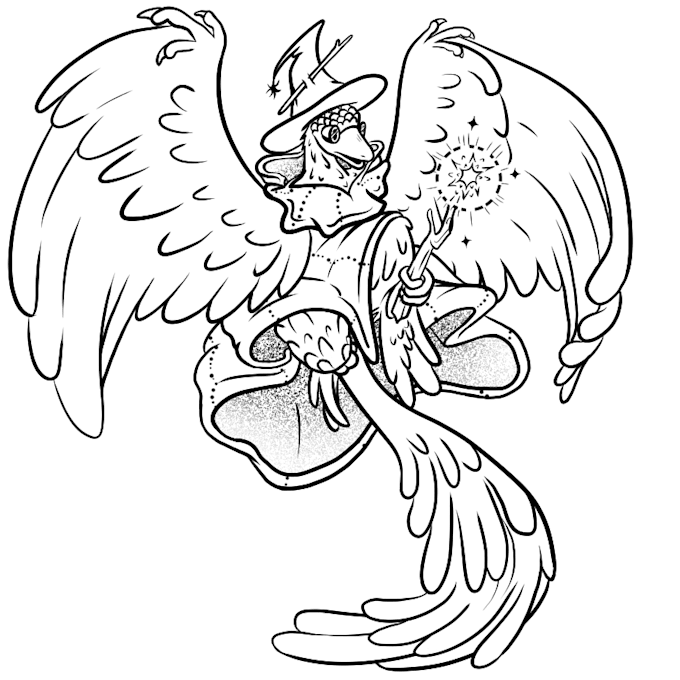 draw the linework of your tattoo