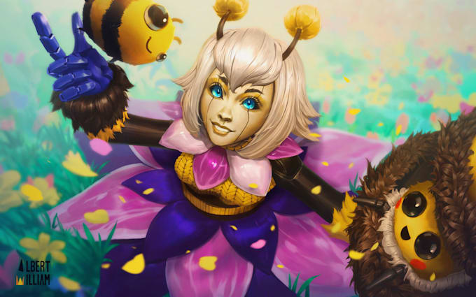 create splash arts of your character