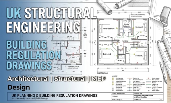 provide UK structural design, building regulations and planning drawings
