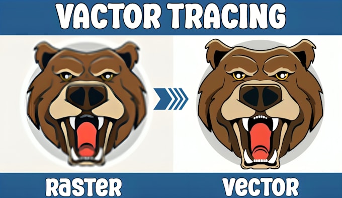 vectorize logo, vector tracing, redraw, convert image to vector