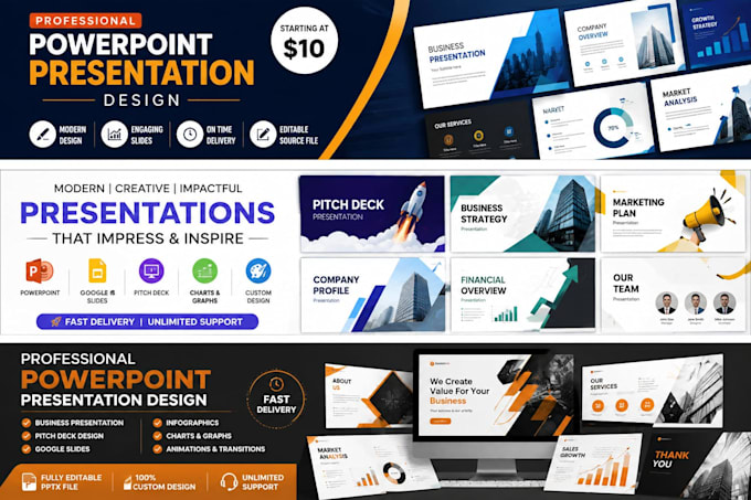 design a profesional powerpoint