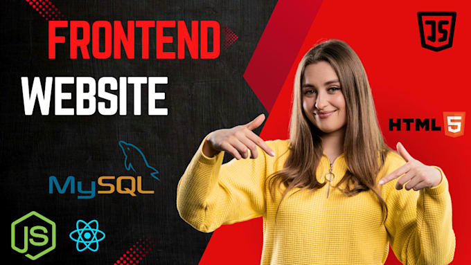 do frontend website  design