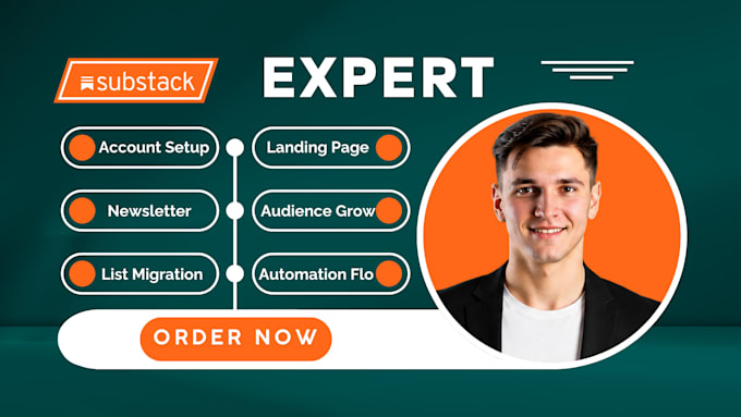setup substack manage substack newsletter design substack beehiiv landing page