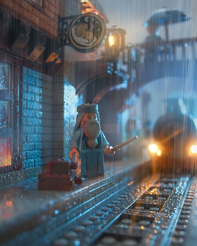 create premium lego style animations