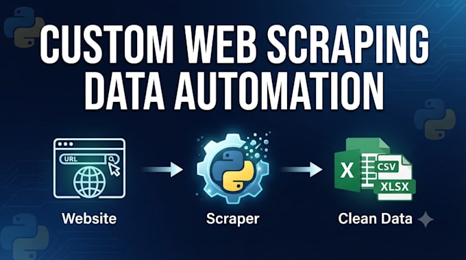 scrape websites and deliver clean data in CSV or json