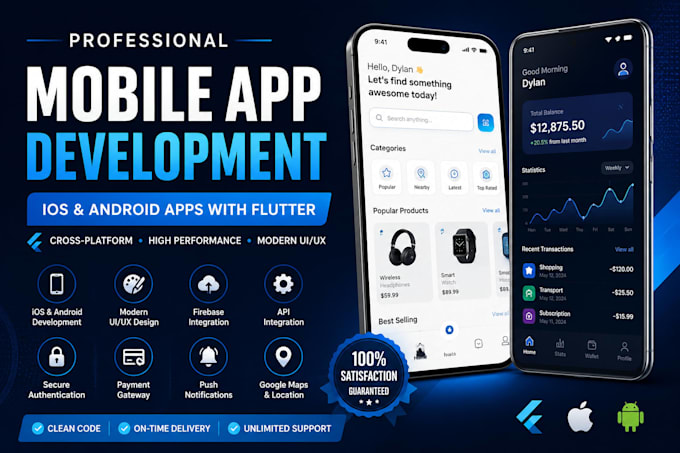 build IOS app android app development, mobile app developer
