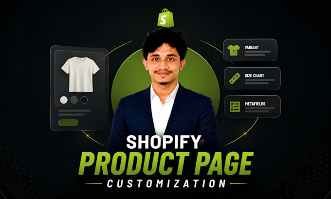 do professional shopify product page customization and custom liquid